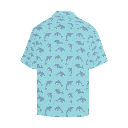 Dolphin Baby Cute Print Pattern Hawaiian Shirt