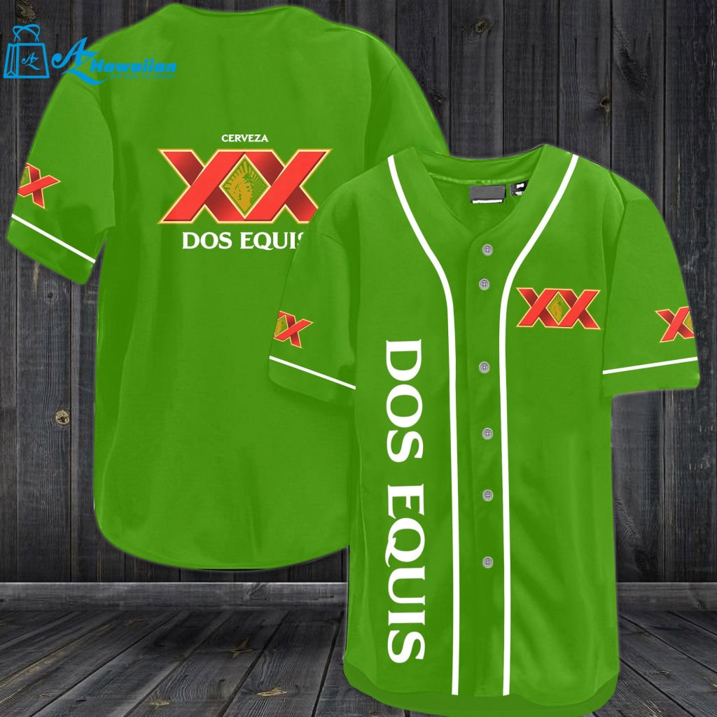 Dos Equis XX Baseball Jersey 