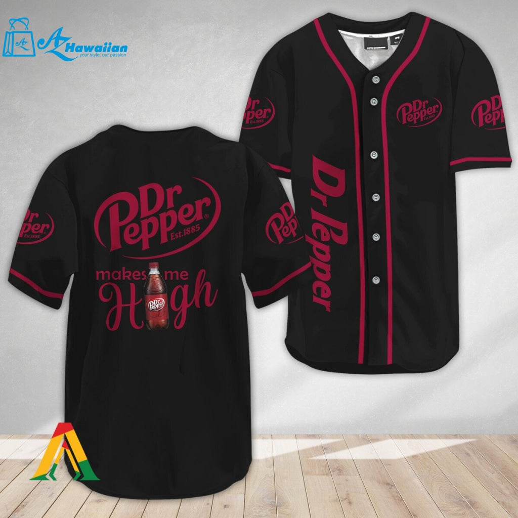 Dr Pepper Make Me High Baseball Jersey