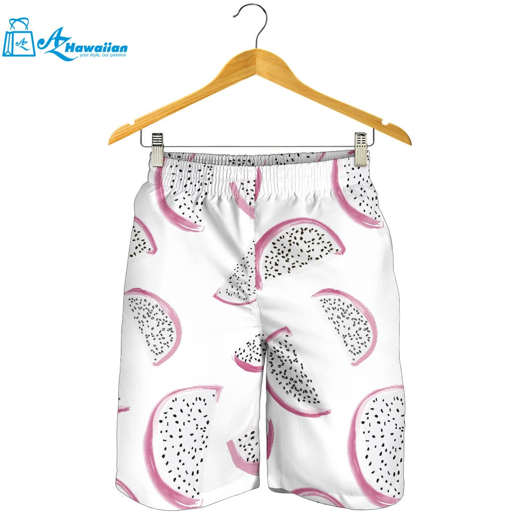 Dragon Fruit Pattern Men Shorts