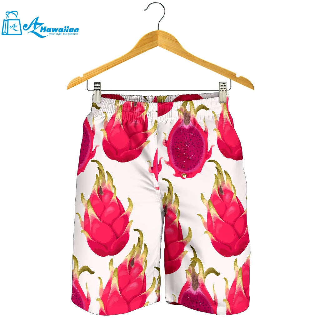 Dragon Fruits Design Pattern Men Shorts