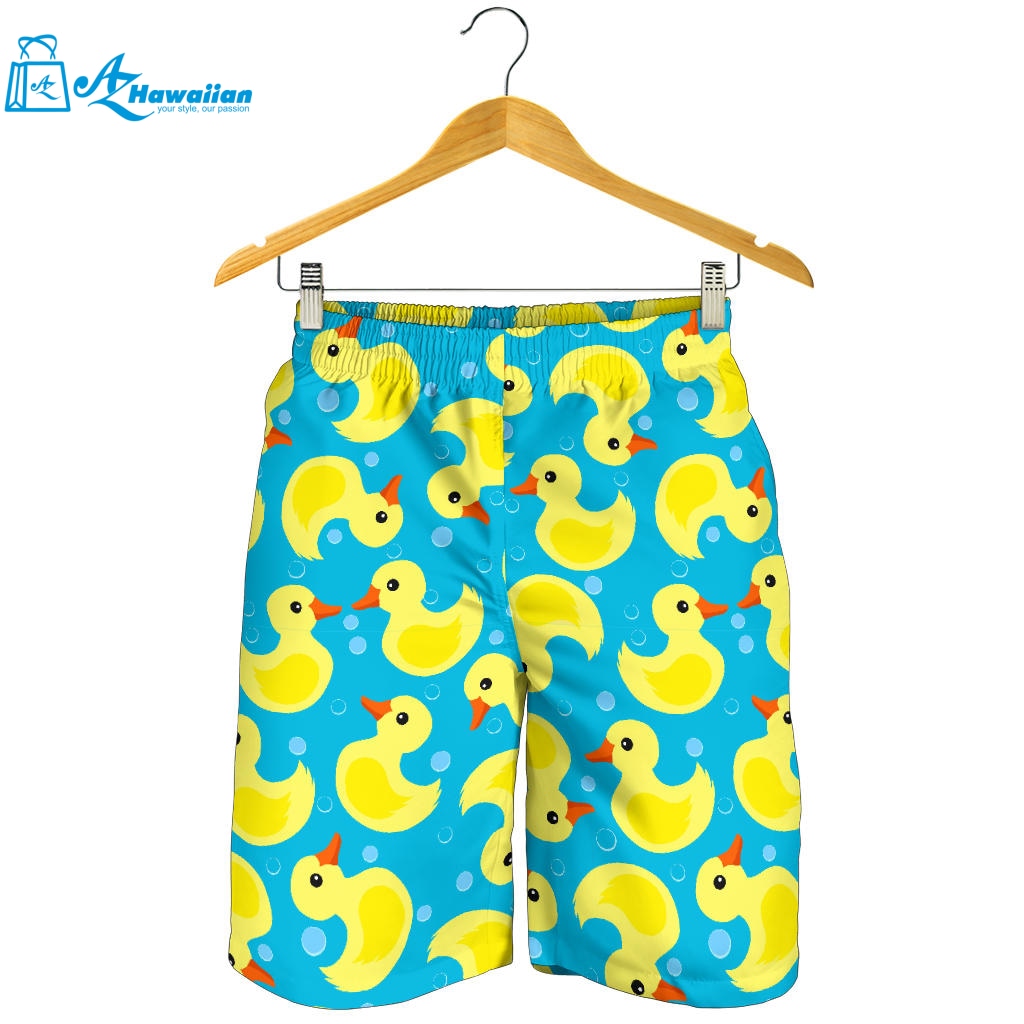 Duck Toy Pattern Print Design 04 Men Shorts