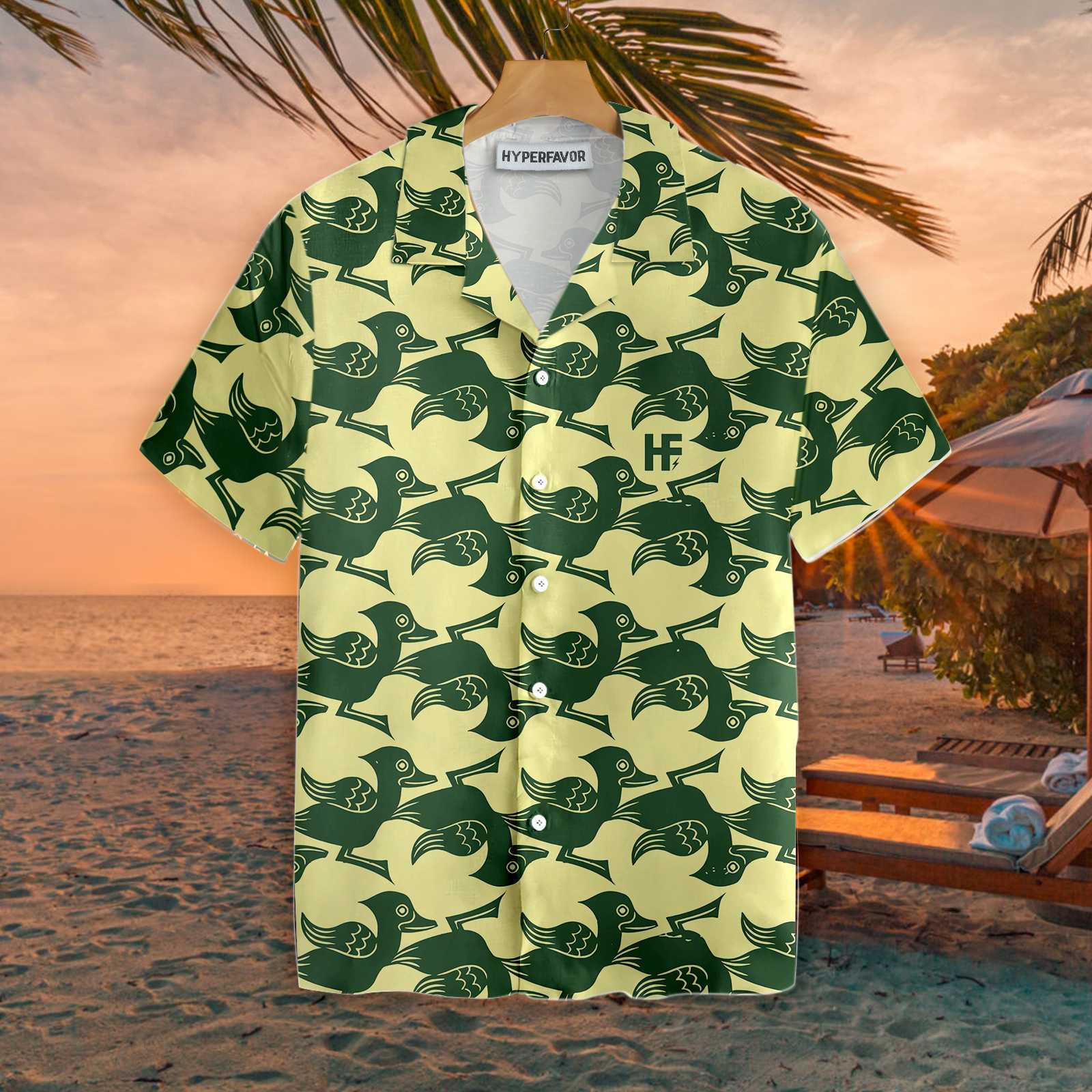 Welcome To Duck Side Hawaiian Shirt Funny Duck Hawaiian Shirt Gifts for Duck Lovers