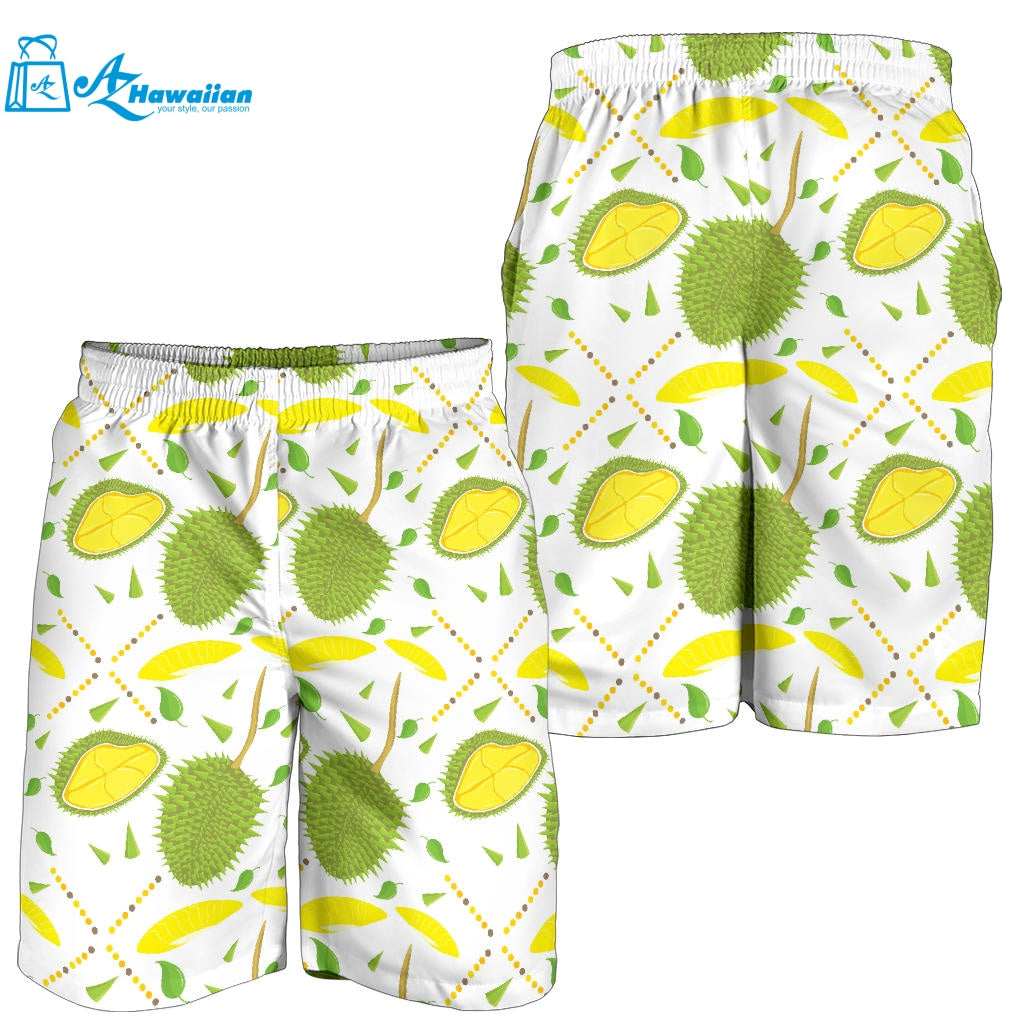 Durian Pattern Background Men Shorts