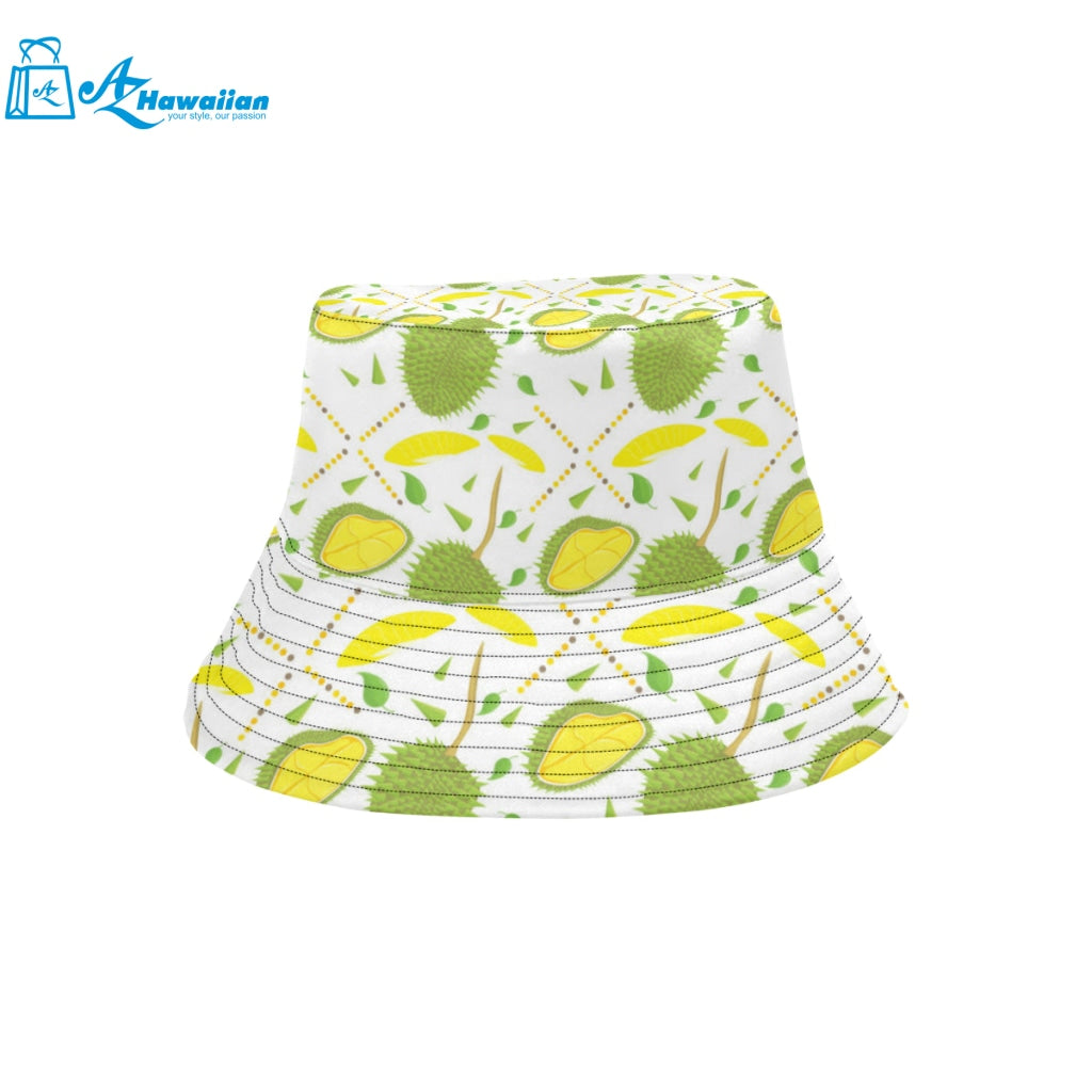 Durian pattern background Unisex Bucket Hat