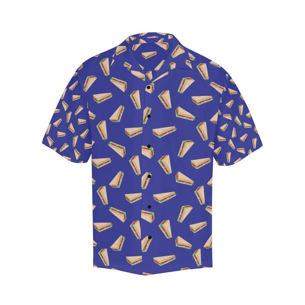 Sandwich Print Design Hawaiian Shirt
