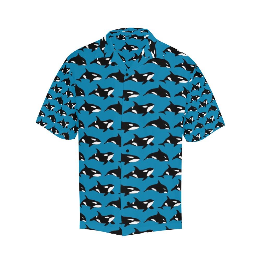 Whale Print Design Hawaiian Shirt