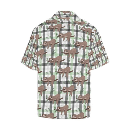 Sloth Print Design Hawaiian Shirt