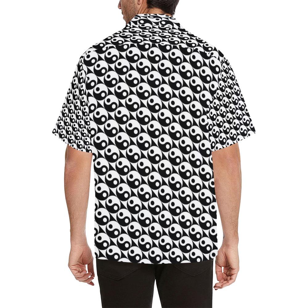 Yin Yang Print Design Hawaiian Shirt