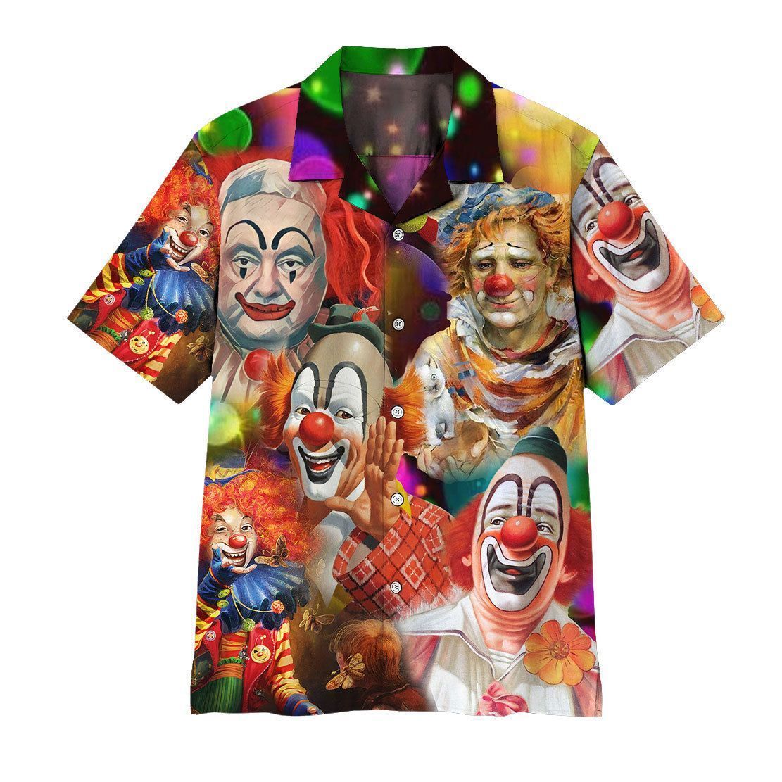  3D Clowns Hawaii Shirt