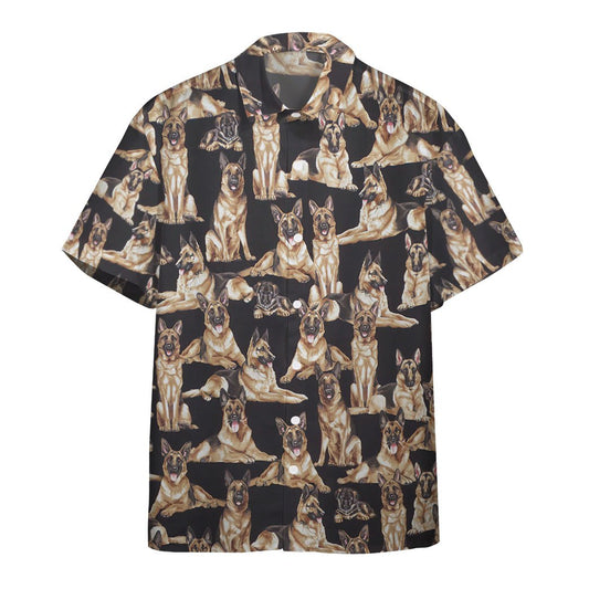  German Shepherd Dogs 3D Custom Hawaii Shirt