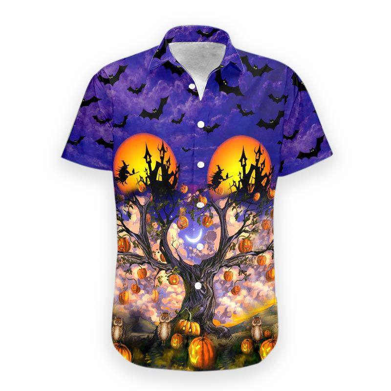  3D Halloween Hawaii Shirt