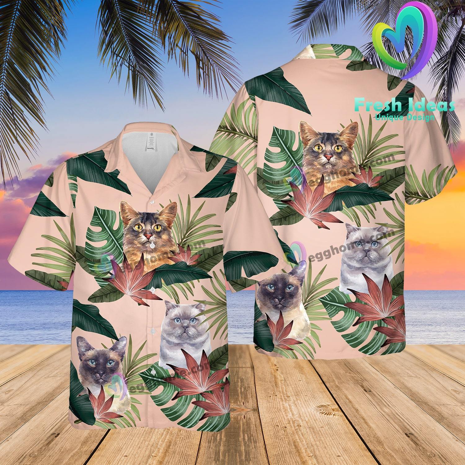 Best Cat Dad Ever Summer Hawaiian Beach Shirt 11 Hawaiian Shirt