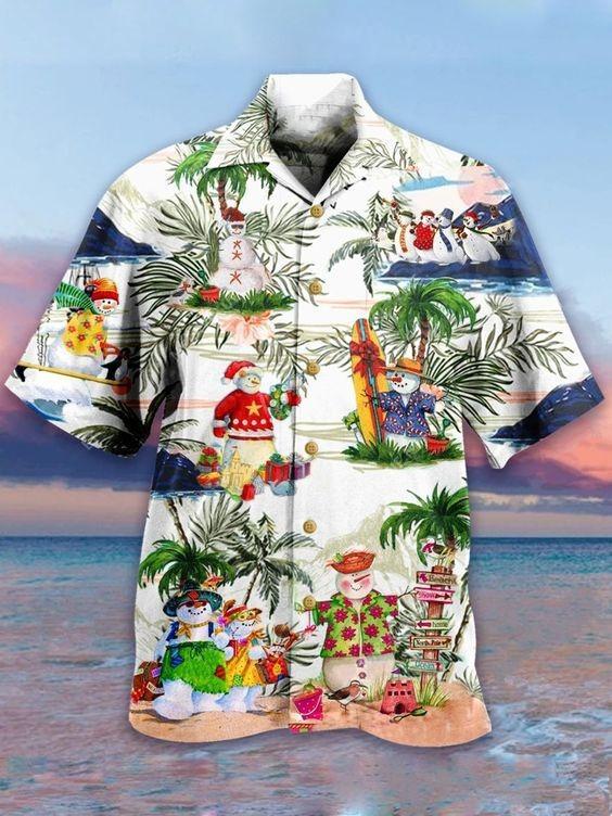 Christmas Hawaiian Shirt | For Men & Women | Adult | HW3037