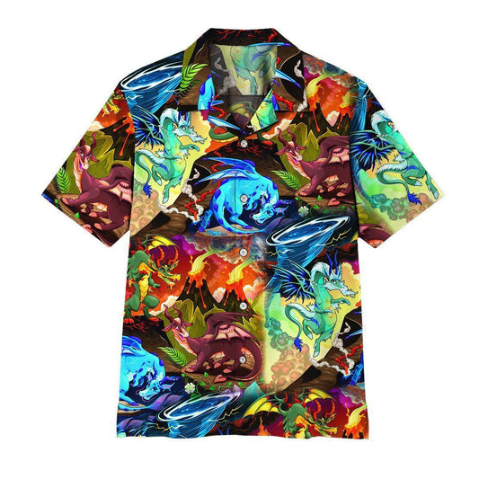  3D Dragon Hawaii Shirt