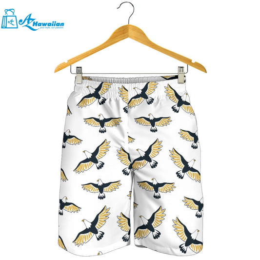 Eagle Pattern Print Design 03 Men Shorts