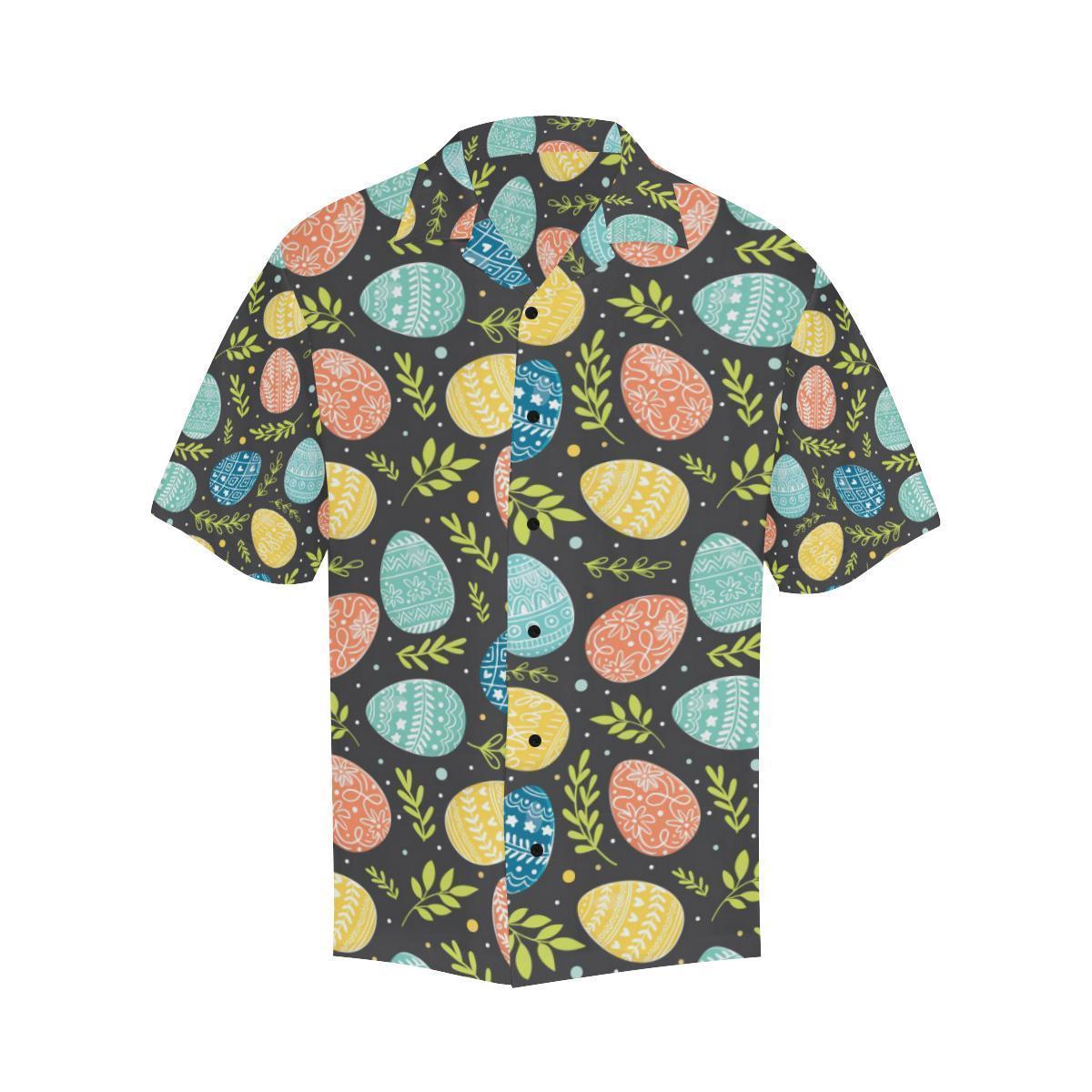 Easter Eggs Pattern Print Design Rb Hawaiian Shirt