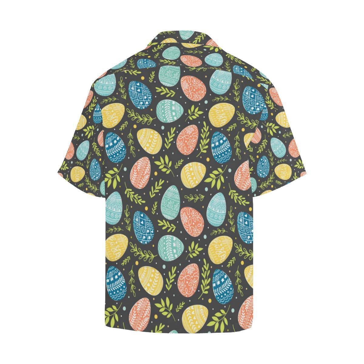 Easter Eggs Pattern Print Design Rb Hawaiian Shirt