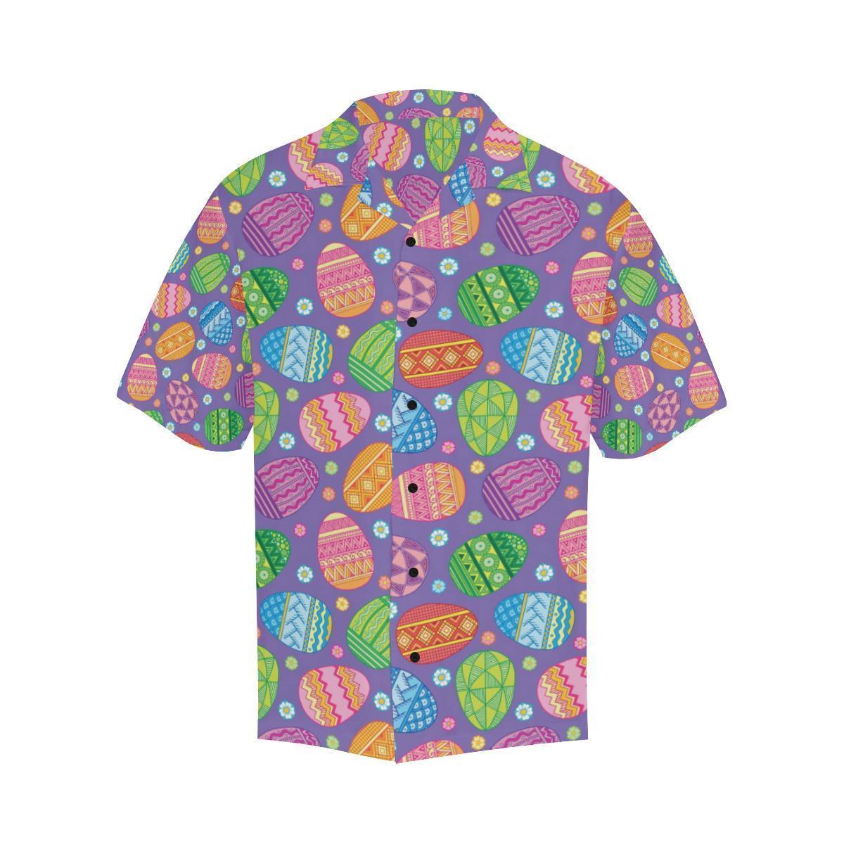 Easter Eggs Pattern Print Design Rb0 Hawaiian Shirt