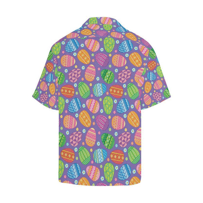 Easter Eggs Pattern Print Design Rb0 Hawaiian Shirt