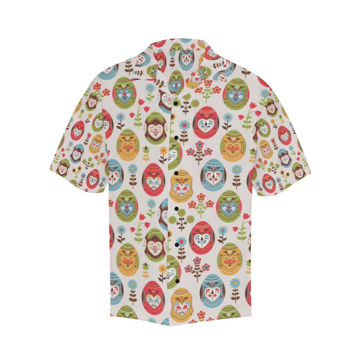 Easter Eggs Pattern Print Design Rb1 Hawaiian Shirt