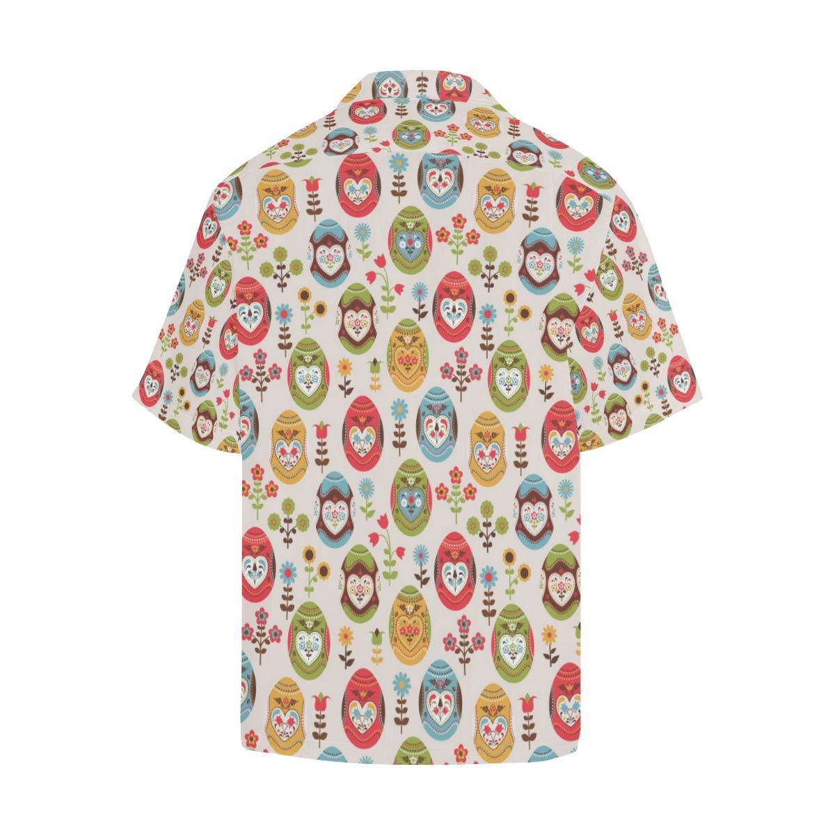 Easter Eggs Pattern Print Design Rb1 Hawaiian Shirt