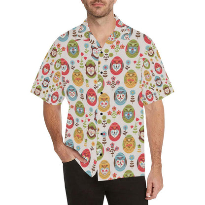 Easter Eggs Pattern Print Design Rb1 Hawaiian Shirt