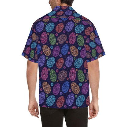 Easter Eggs Pattern Print Design Rb2 Hawaiian Shirt