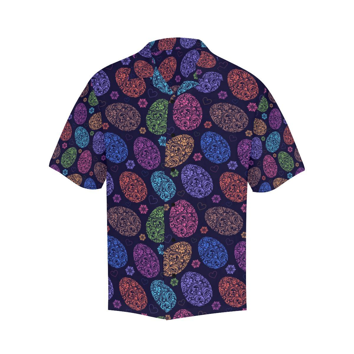 Easter Eggs Pattern Print Design Rb2 Hawaiian Shirt