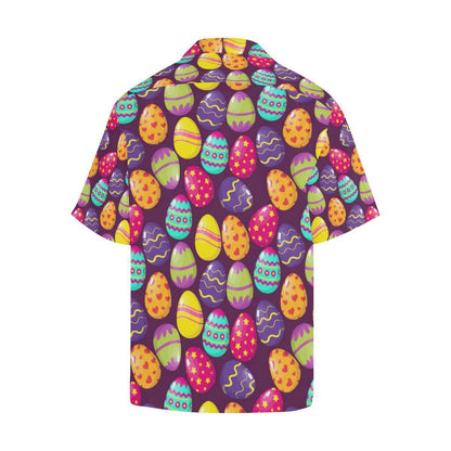 Easter Eggs Pattern Print Design Rb Hawaiian Shirt