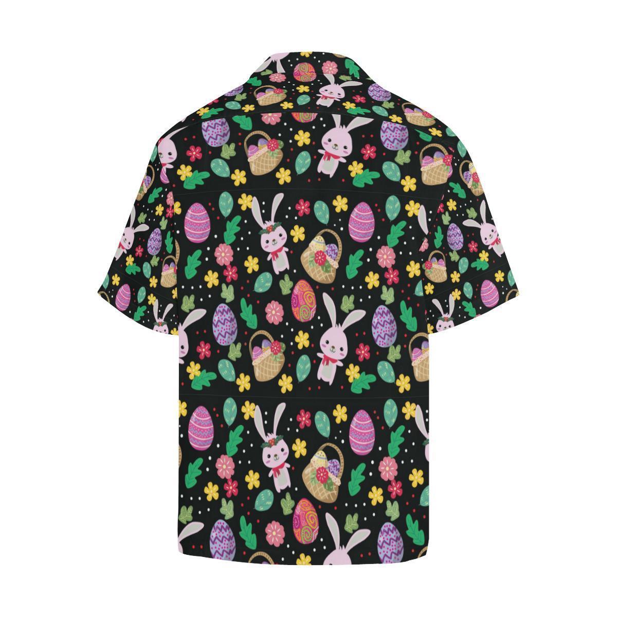 Easter Eggs Pattern Print Design Rb Hawaiian Shirt