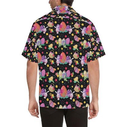 Easter Eggs Pattern Print Design Rb Hawaiian Shirt