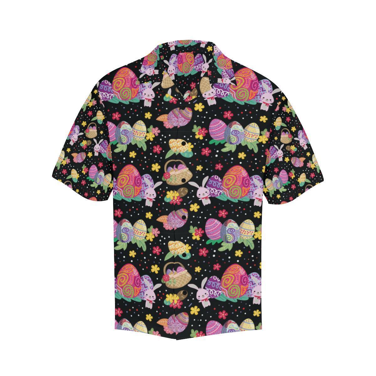 Easter Eggs Pattern Print Design Rb Hawaiian Shirt