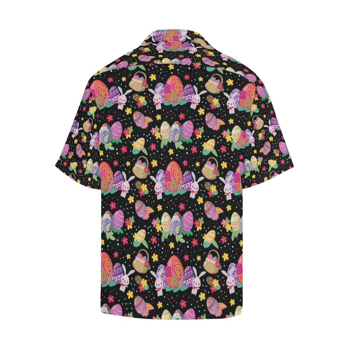 Easter Eggs Pattern Print Design Rb Hawaiian Shirt