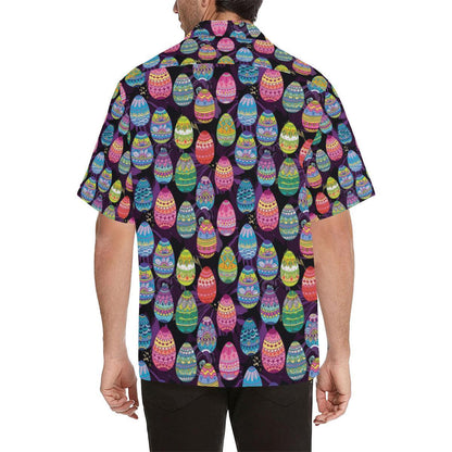 Easter Eggs Pattern Print Design Rb Hawaiian Shirt