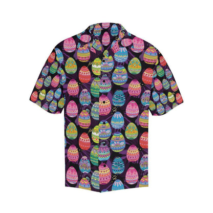 Easter Eggs Pattern Print Design Rb Hawaiian Shirt