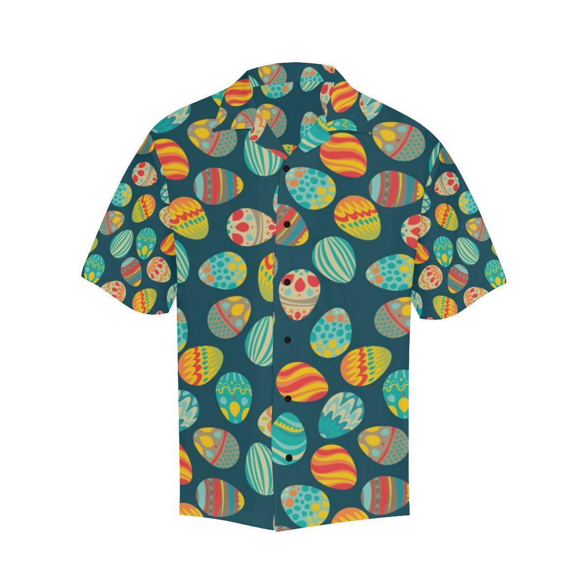 Easter Eggs Pattern Print Design Rb Hawaiian Shirt