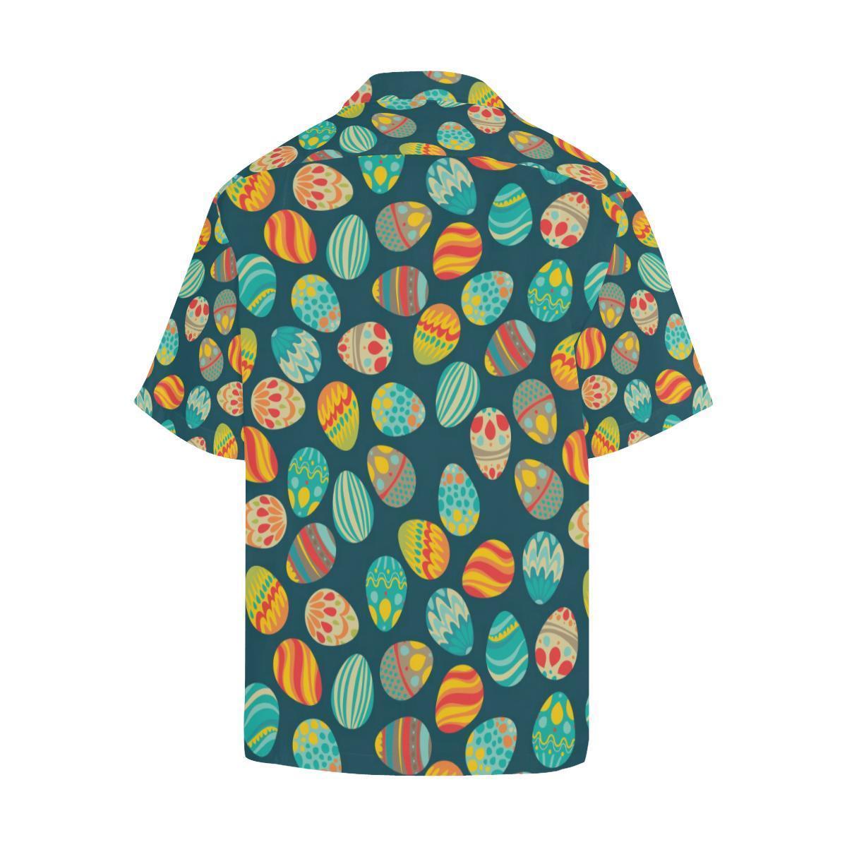 Easter Eggs Pattern Print Design Rb Hawaiian Shirt