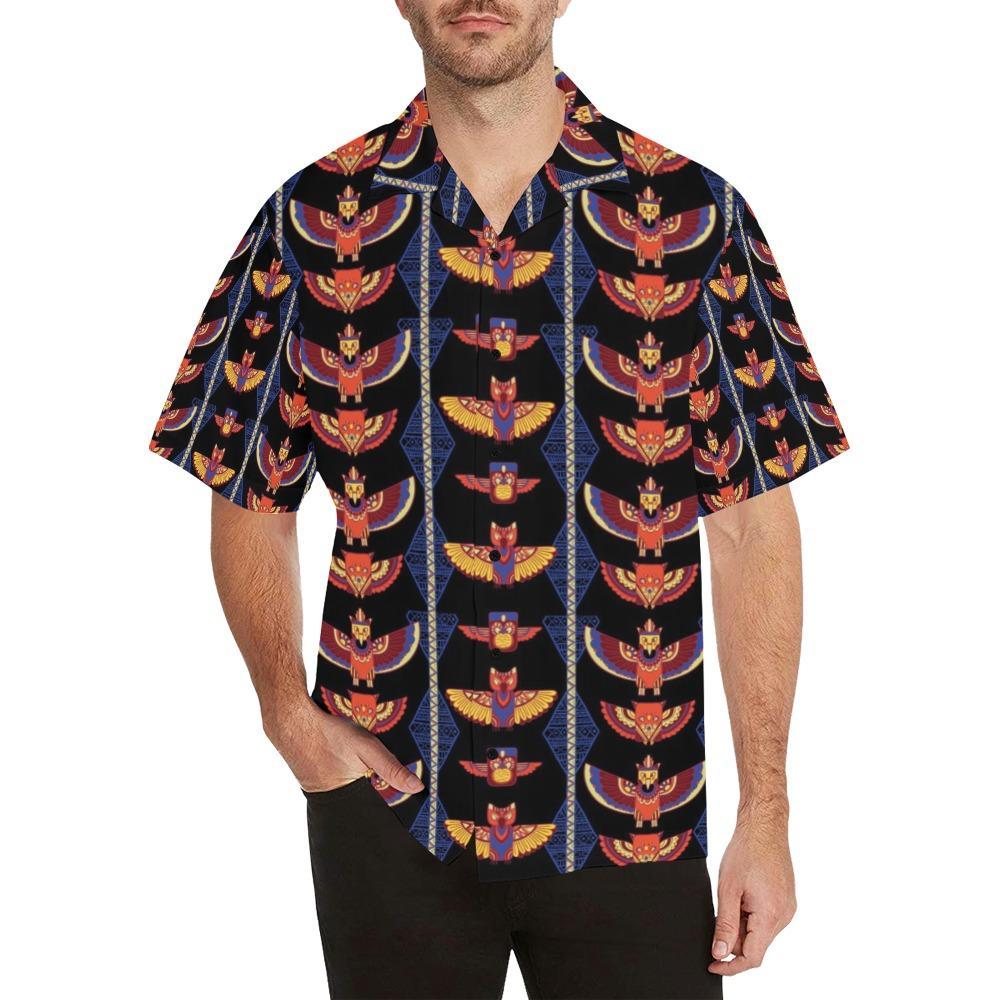Totem Print Design Hawaiian Shirt