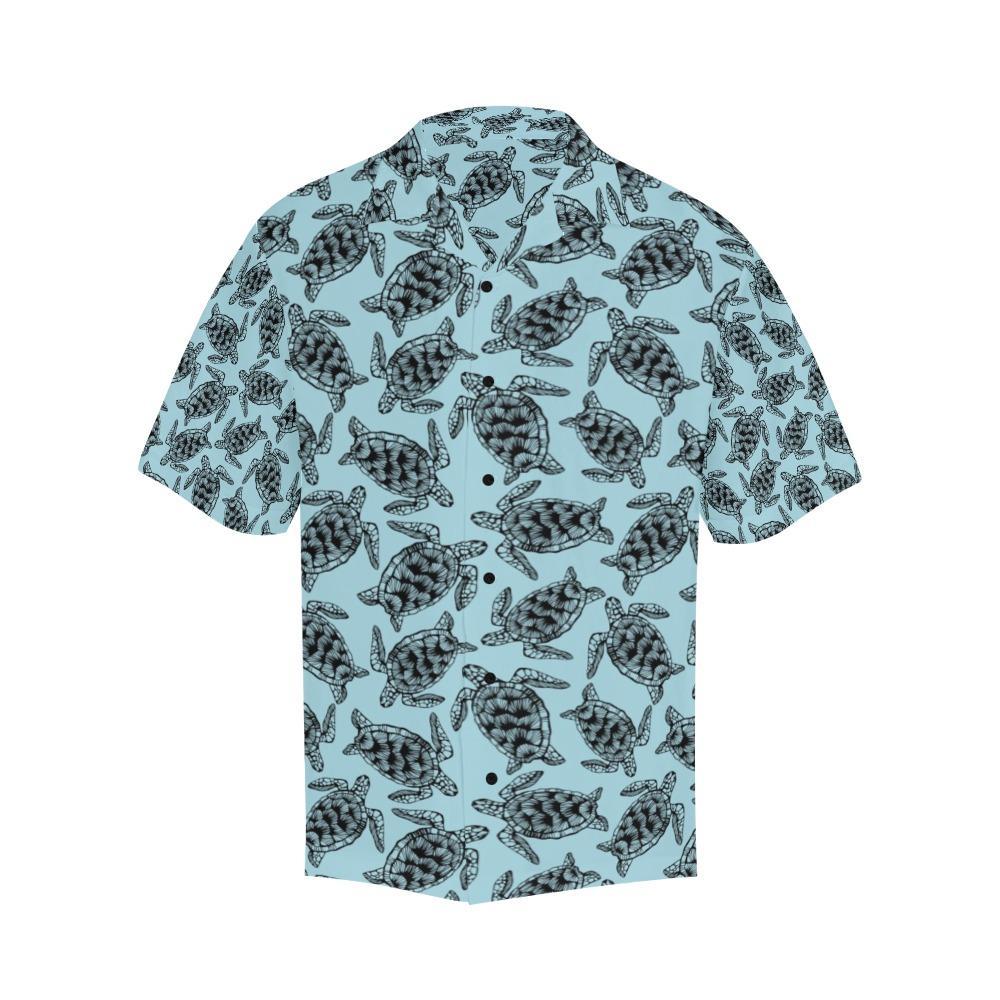 Sea Turtle Print Design 0 Hawaiian Shirt