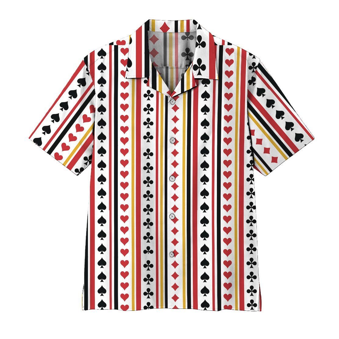  3D Playing Card Hawaii Shirt