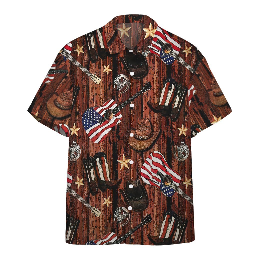 3D One Of A Kind Country Cowboy Custom Hawaii Shirt