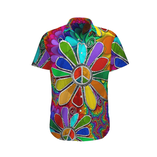 Hippie   Colorful Amazing Design Unisex Hawaiian Shirt For Men And Women Dhc17063535