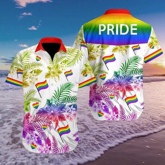 Hawaiian Aloha Shirts LGBT Pride 3D #3920H