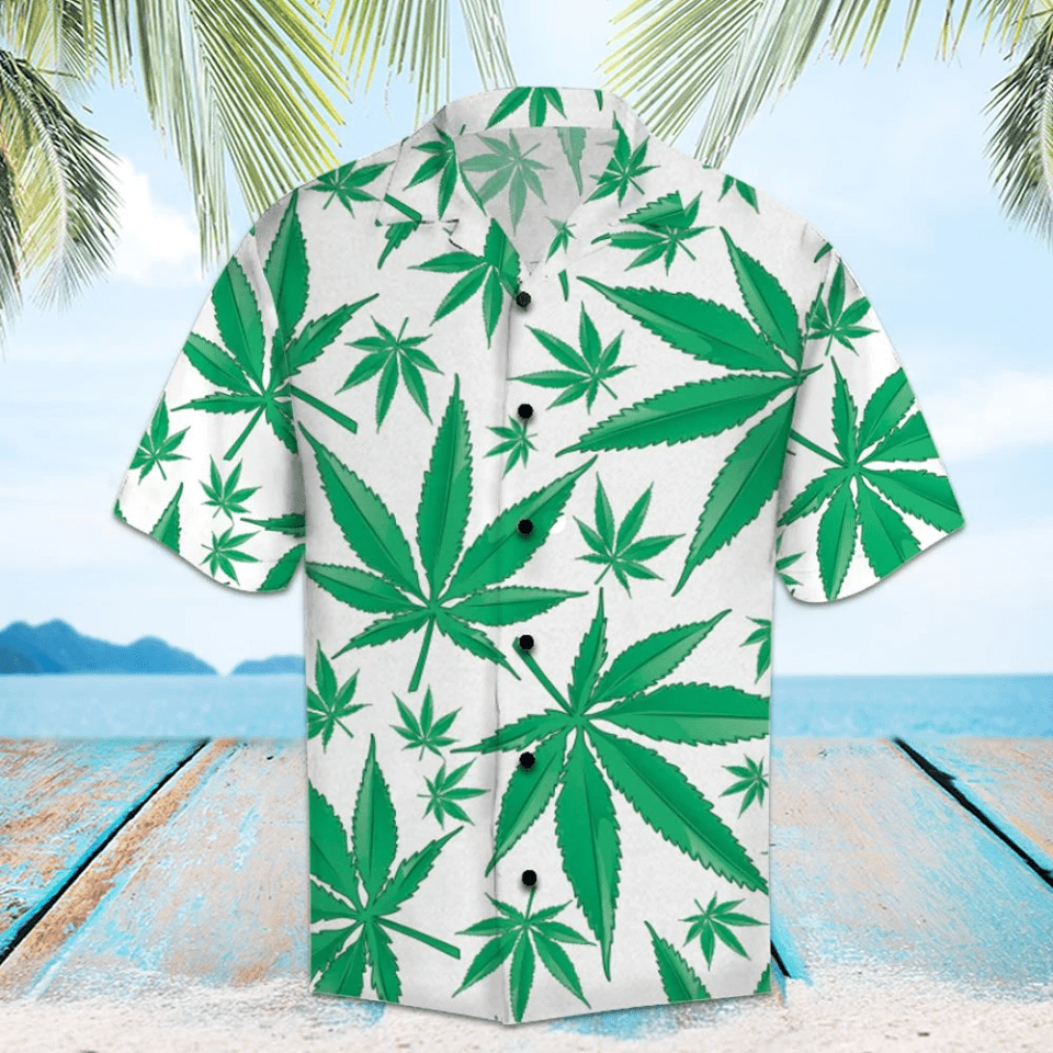 Hawaiian Aloha Shirts Amazing Weed #DH