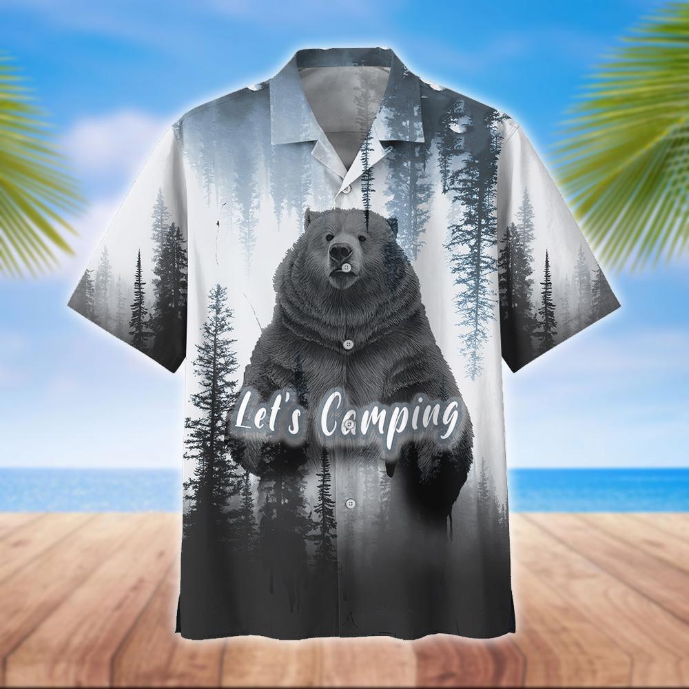 Camping Hawaiian Shirt 11 | Unique Beach Shirt Hawaiian