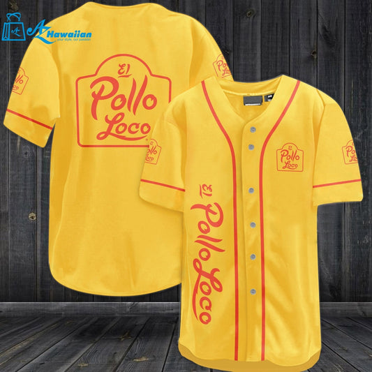 El Pollo Loco Baseball Jersey 