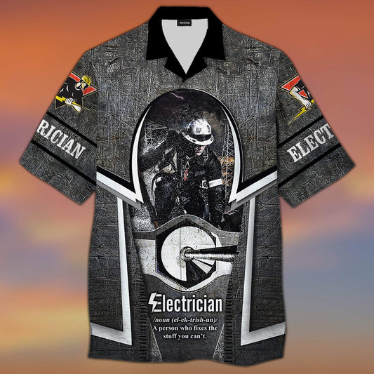 Electrician Hawaiian Shirt | For Men & Women | Adult | HW4361