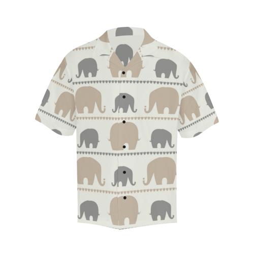 Elephant Cute Hawaiian Shirt