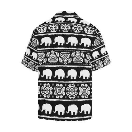 Elephant Pattern Hawaiian Shirt